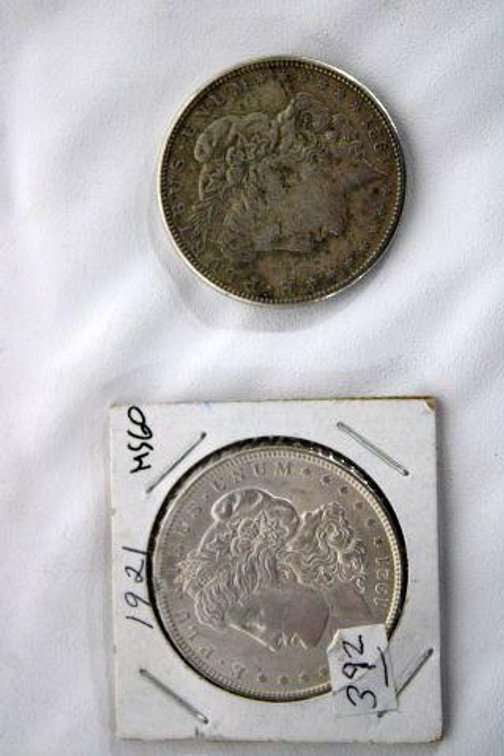 1921 MORGAN DOLLARS