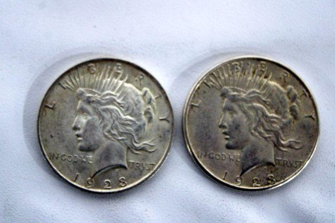 1923 PEACE DOLLARS