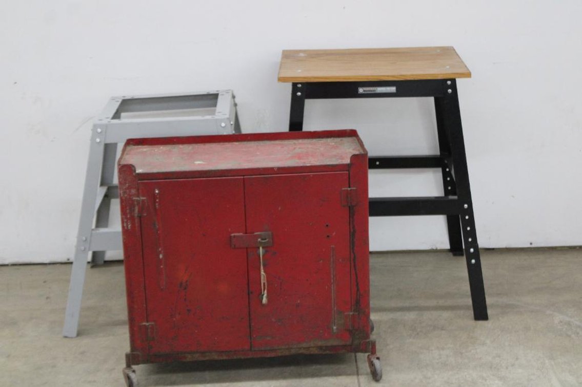 WORK BENCHES/STANDS & TOOLBOX