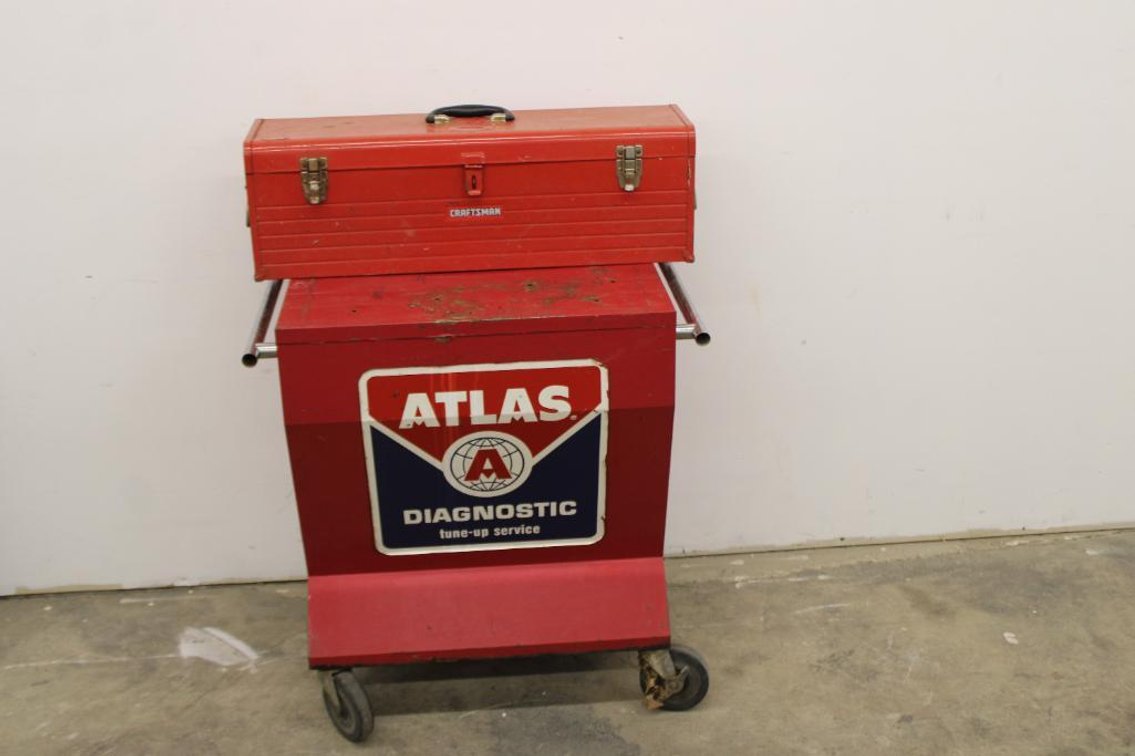 ATLAS DIAG. CART & CRAFTSMAN TOOLBOX