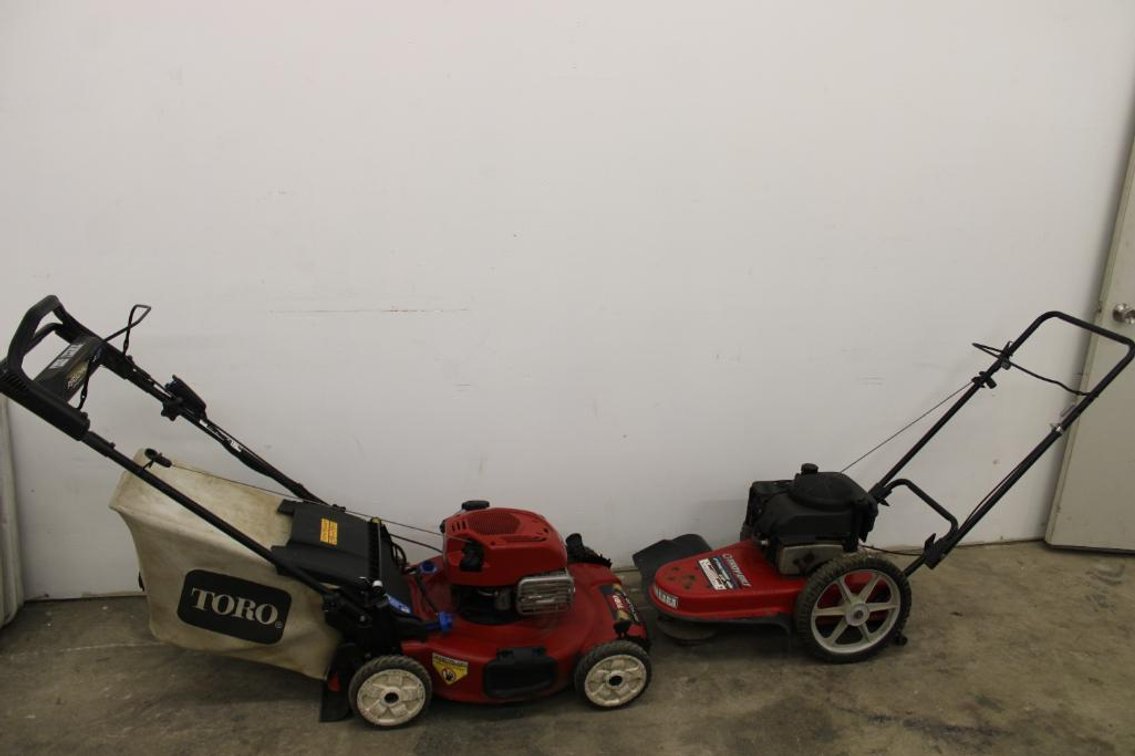 TORO MOWER & TROY-BILT WEED EATER 