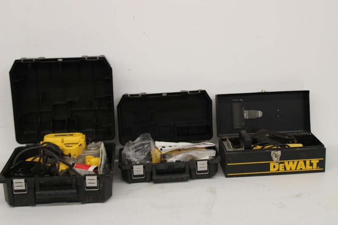 DEWALT JOINTERS & BELT SANDER