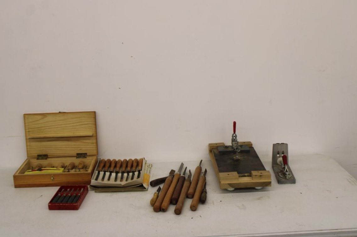 CHISELS & CLAMP