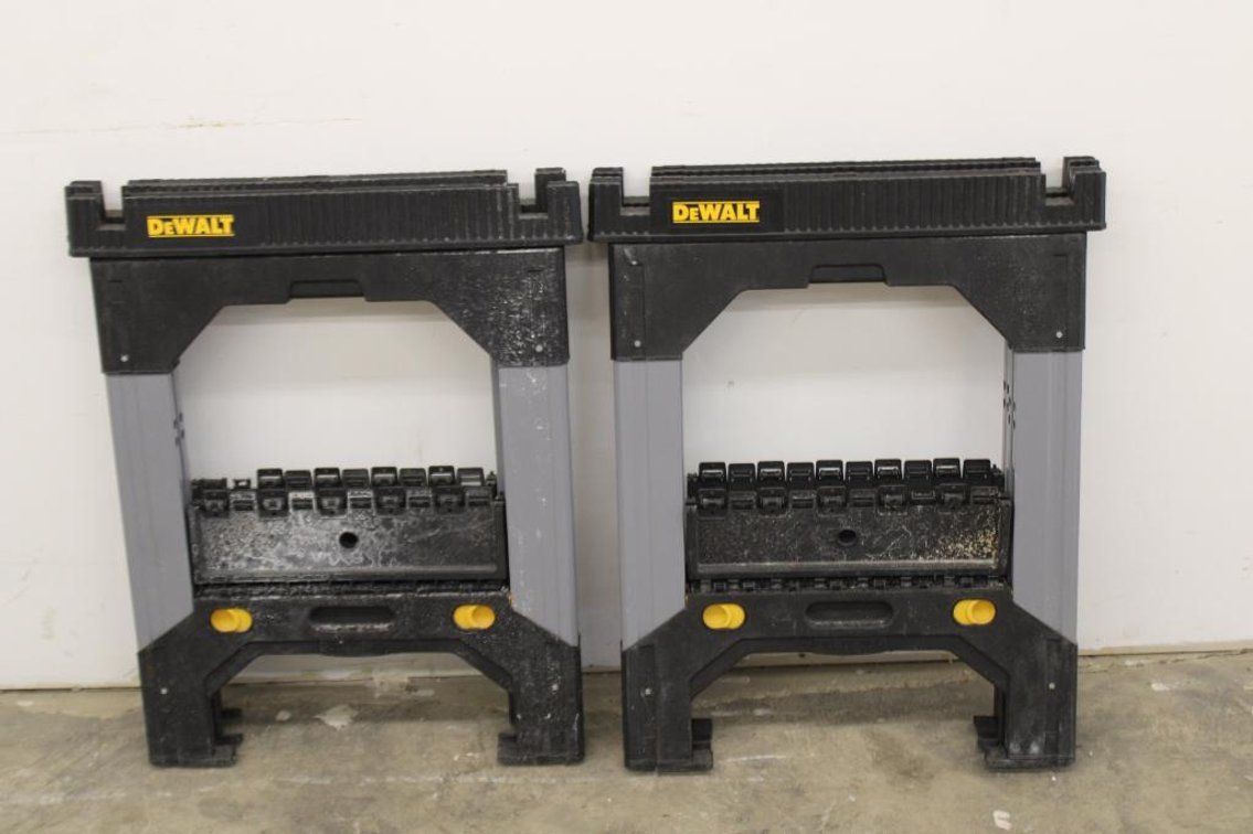 DEWALT SAW HORSES