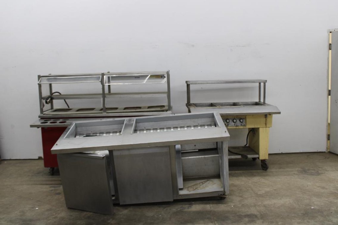 PREP COOLER & BUFFET WARMERS