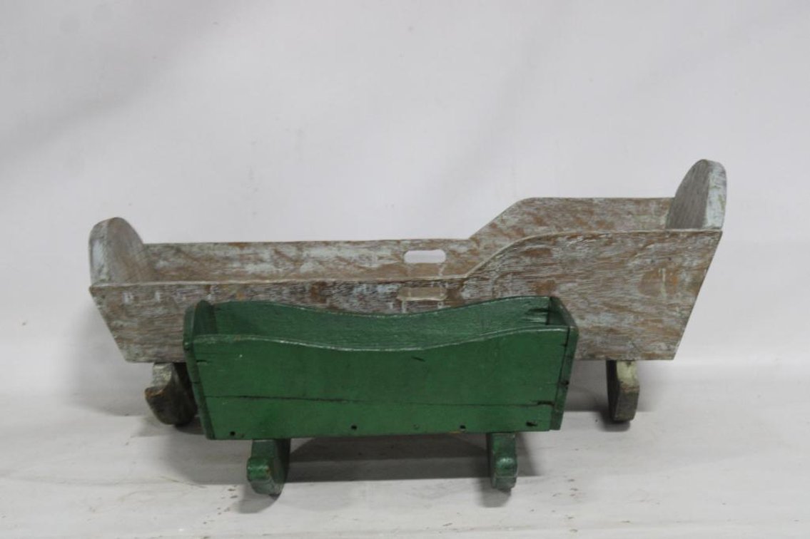 VINTAGE BABY CRADLES