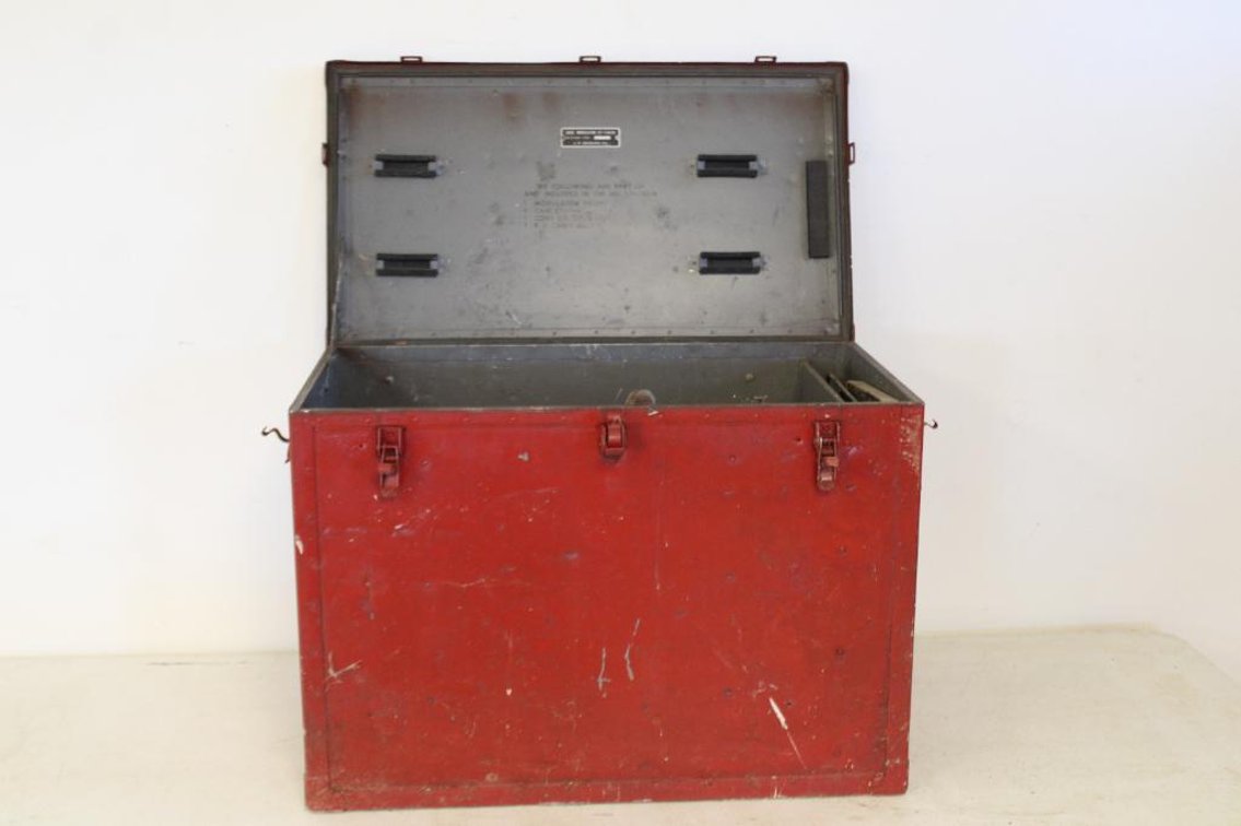 MILITARY COMMUNICATIONS BOX & LANTERNS