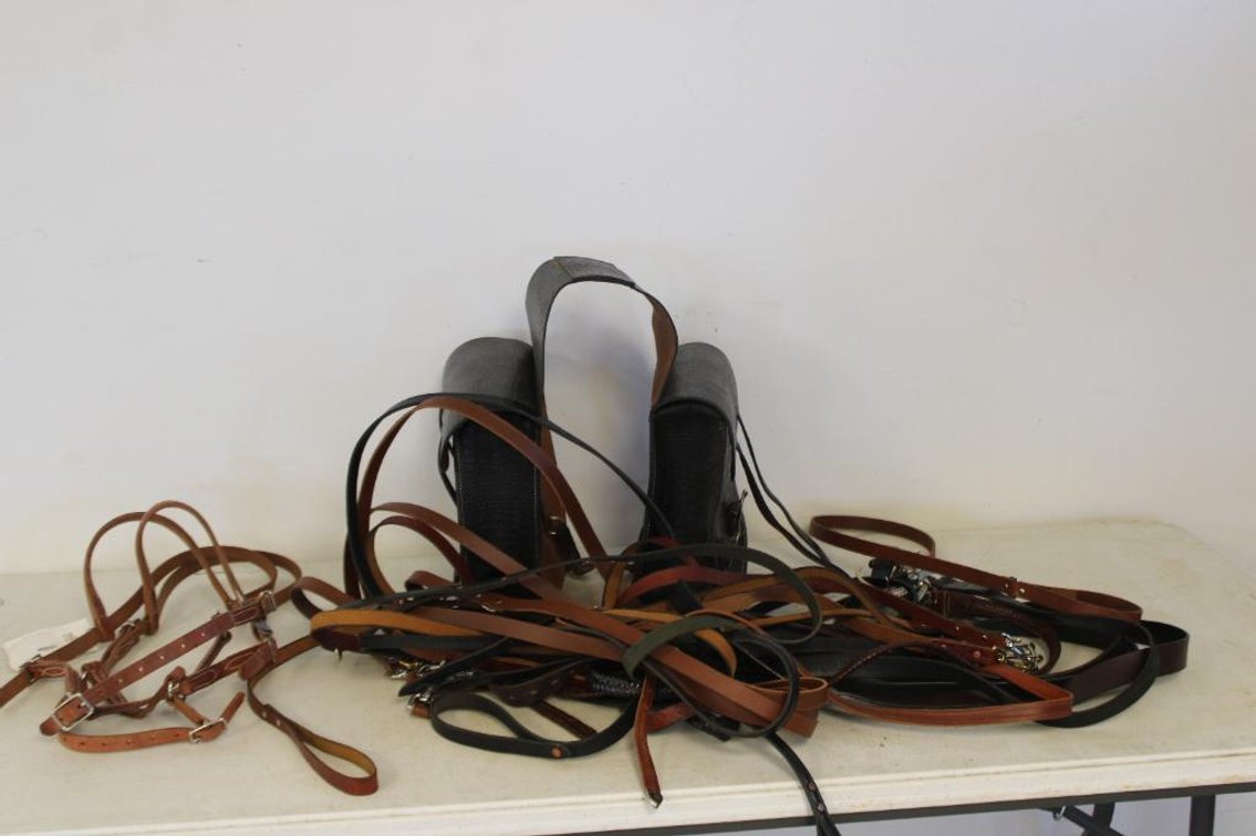 SADDLE BAGS, LEASHES, BELTS, ETC