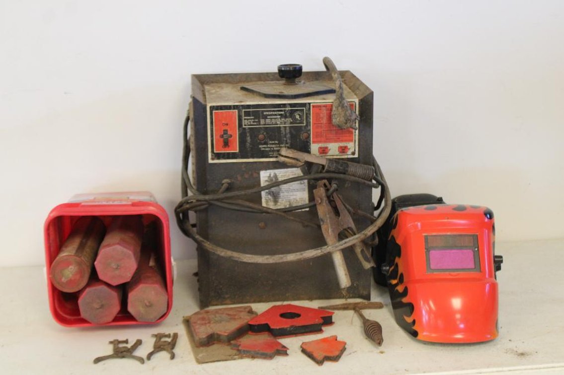 CRAFTSMAN STICK WELDER AND ACCESSORIES