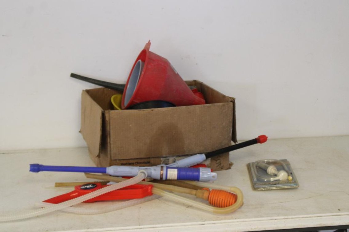FUNNELS & TRANSFER PUMPS