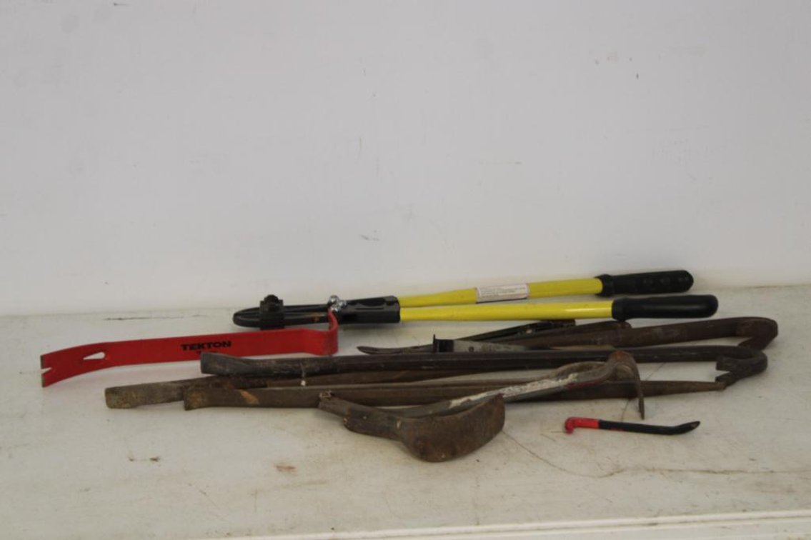PRY BARS & BOLT CUTTERS