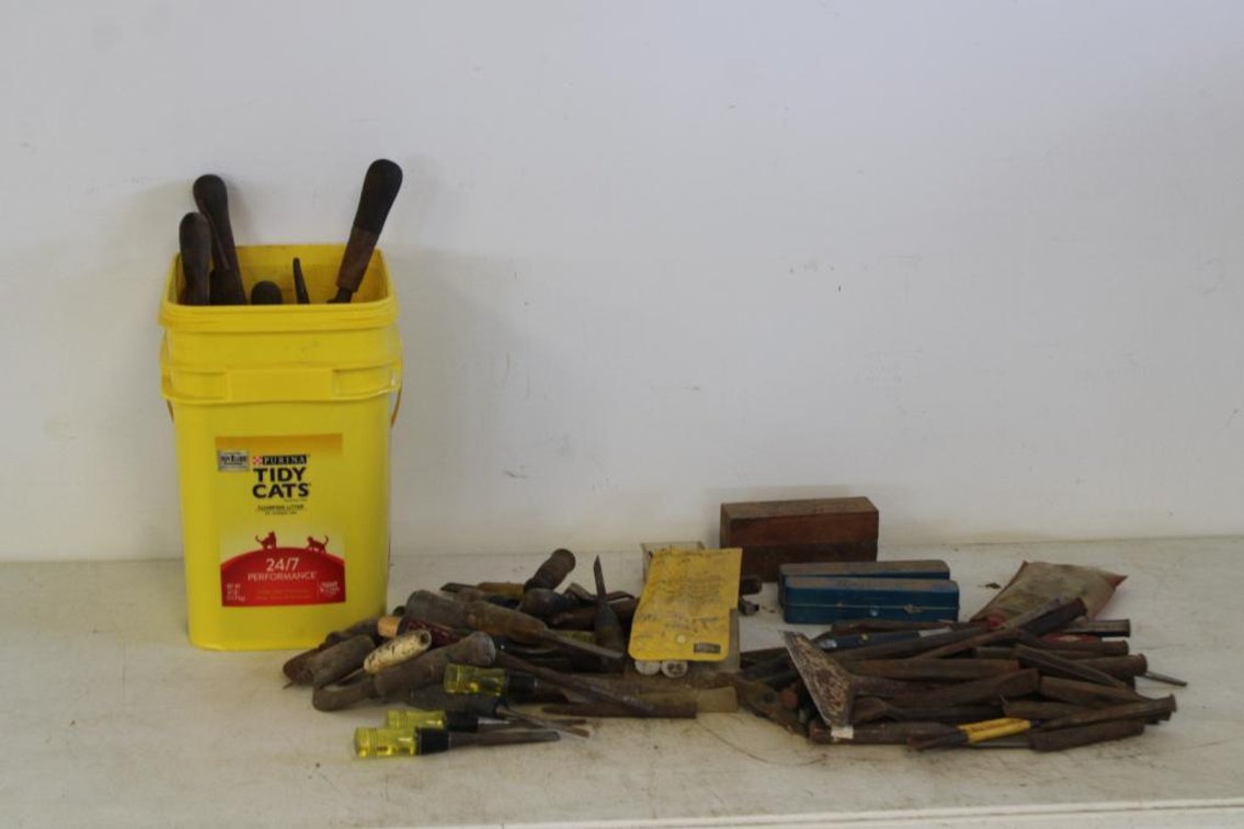 PUNCHES, CHISELS, FILES