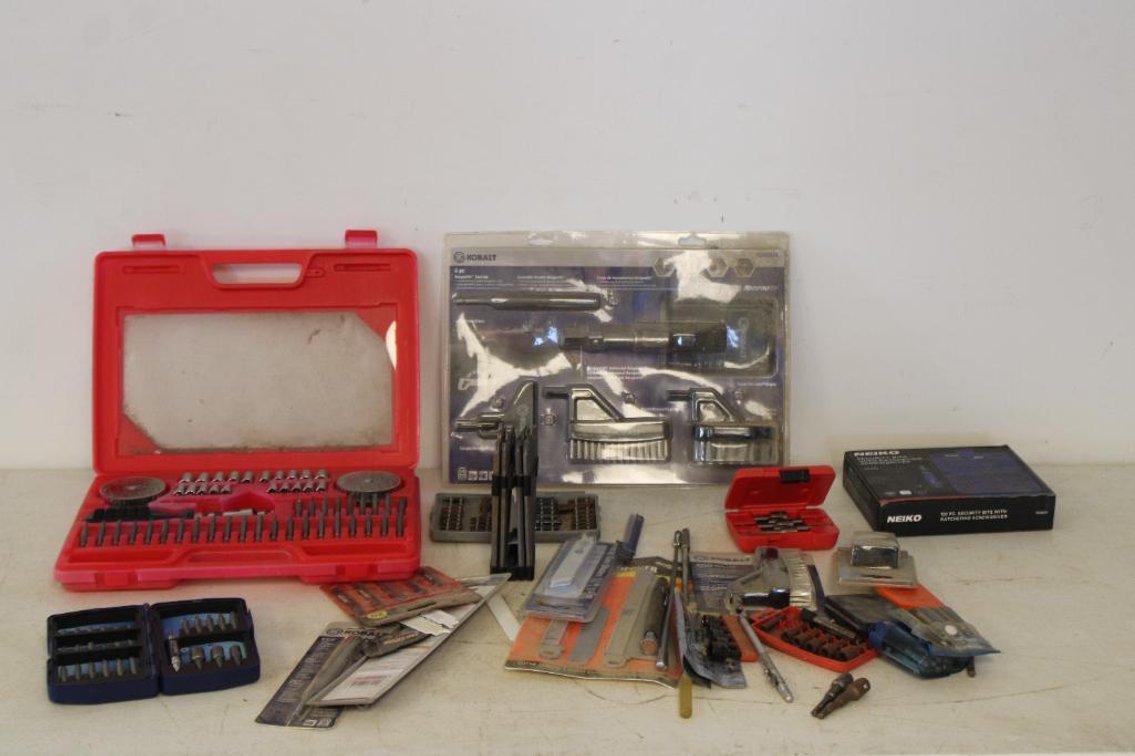 BITS, BLADES, ATTACHMENTS, ETC