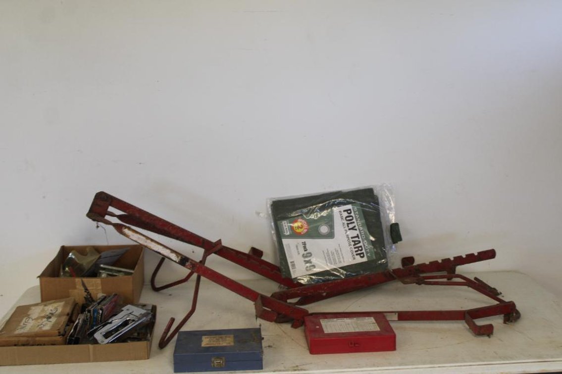 LADDER JACK SCAFOLDS, STAPLE GUNS, ETC