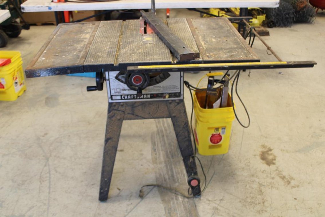 CRAFTSMAN TABLE SAW 