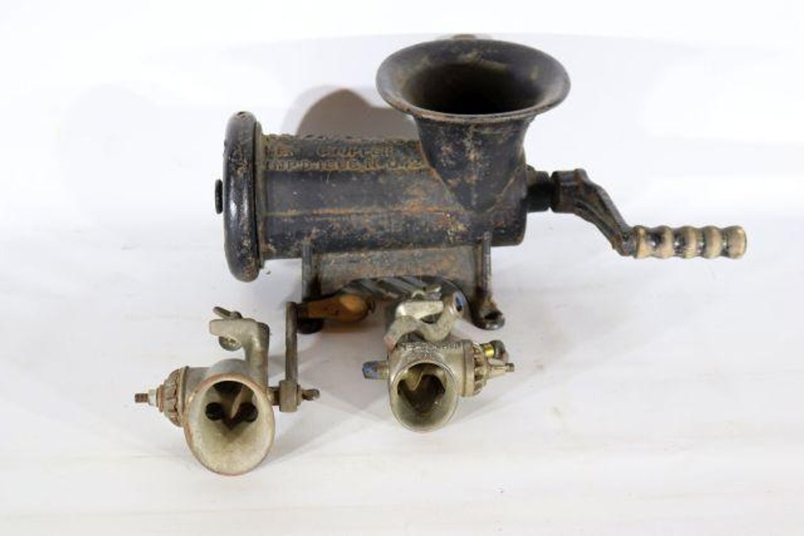 ANTIQUE MEAT GRINDERS