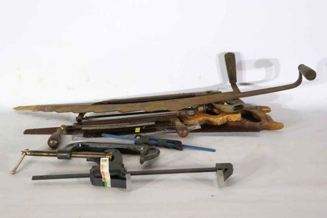 SAWS, CLAMPS, PLANER