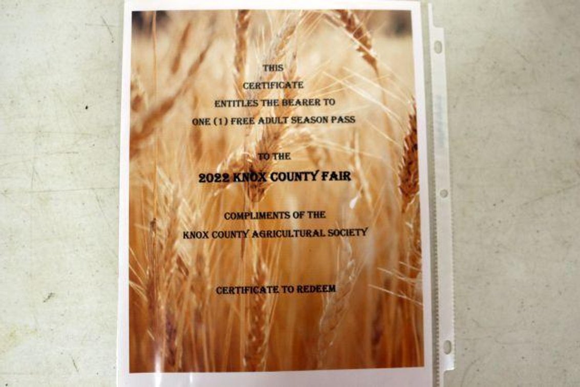 ADULT SEASON PASS 2022 KNOX COUNTY FAIR