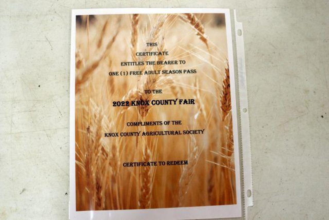 ADULT SEASON PASS 2022 KNOX COUNTY FAIR