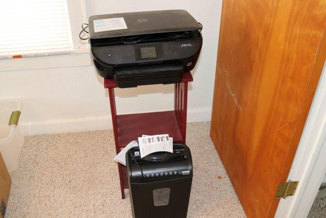 PRINTER AND PAPER SHREDDER 