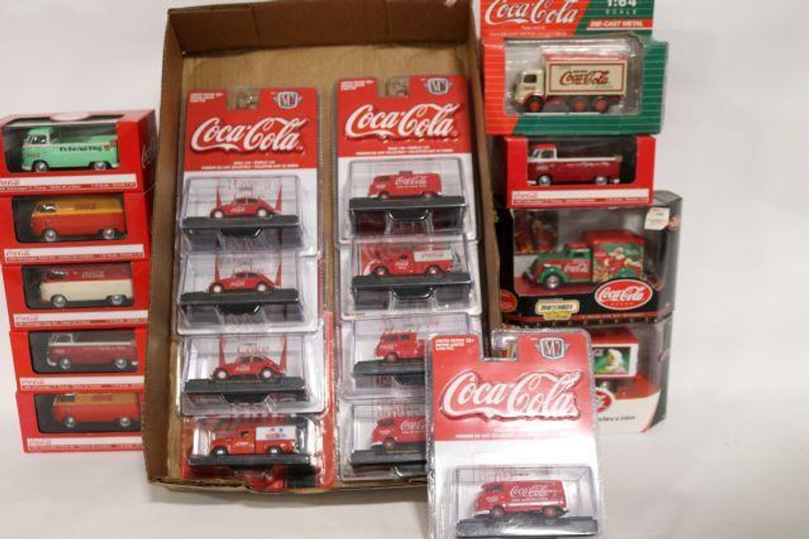 M2 MACHINES & MATCHBOX COKE SPONSORED 