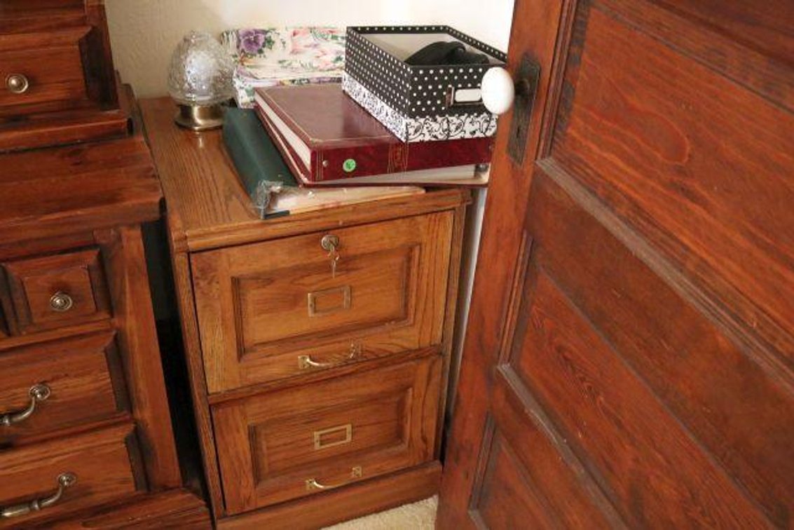 FILE CABINET AND TRUNK