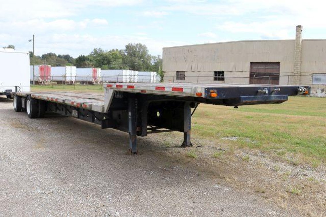 2001 TRANSCRAFT 48'  STEP DECK SEMI TRAILER