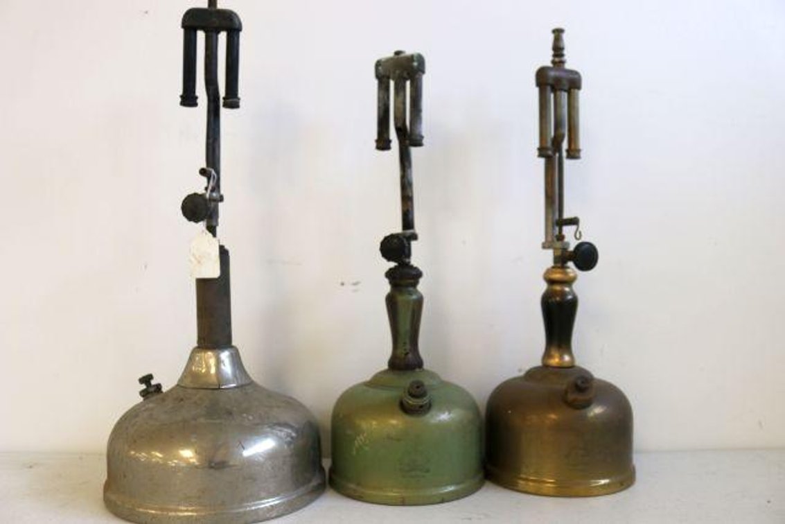 ANTIQUE OIL LAMPS