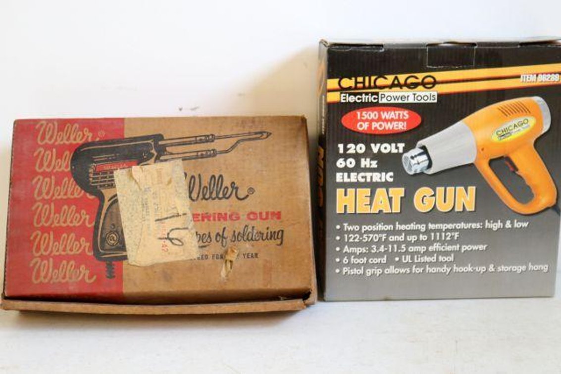 HEAT GUN AND SOLDER GUN