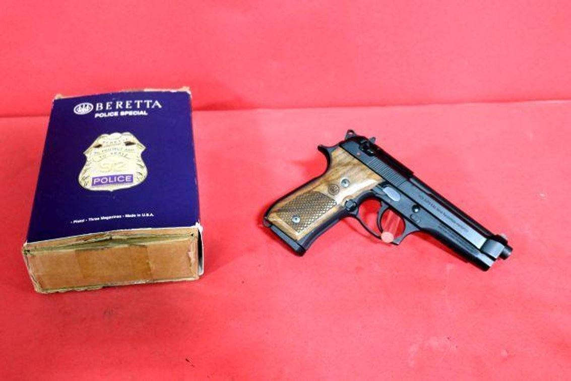BERETTA POLICE SPECIAL 92FS 9MM PISTOL 