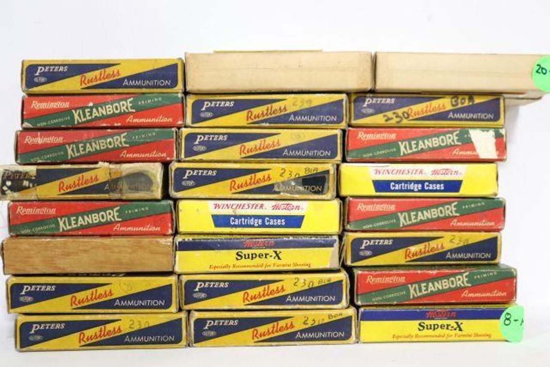 .222 AMMUNITION AND BRASS