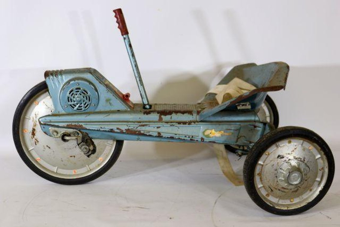 MATTEL X15 VRROOM PEDAL CAR
