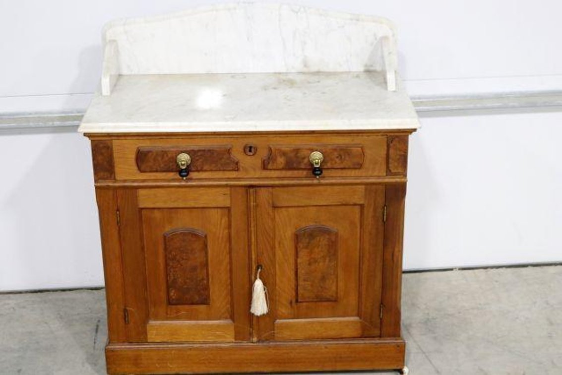 MARBLE TOP WASH STAND