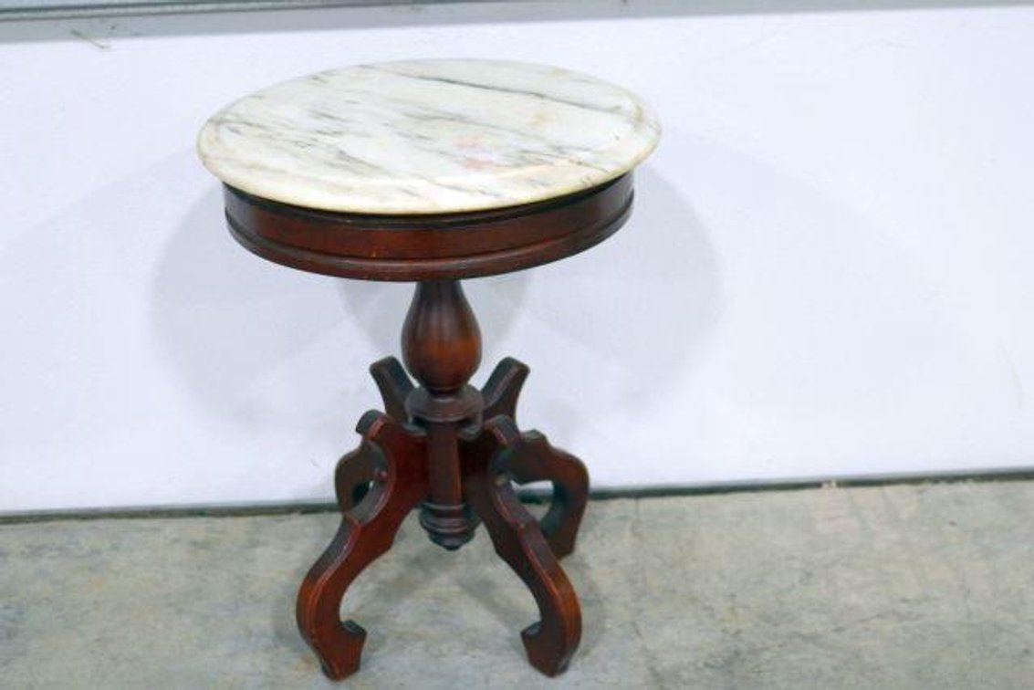 MARBLE PLANT STAND