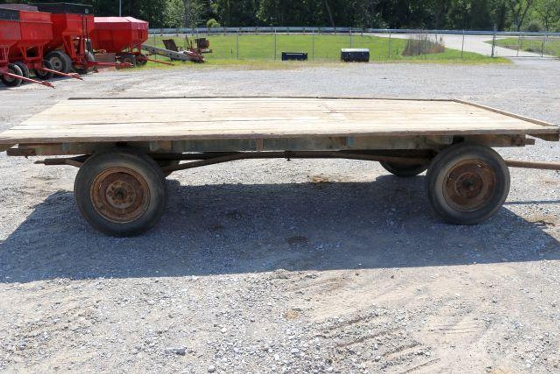 OLDER HAY WAGON