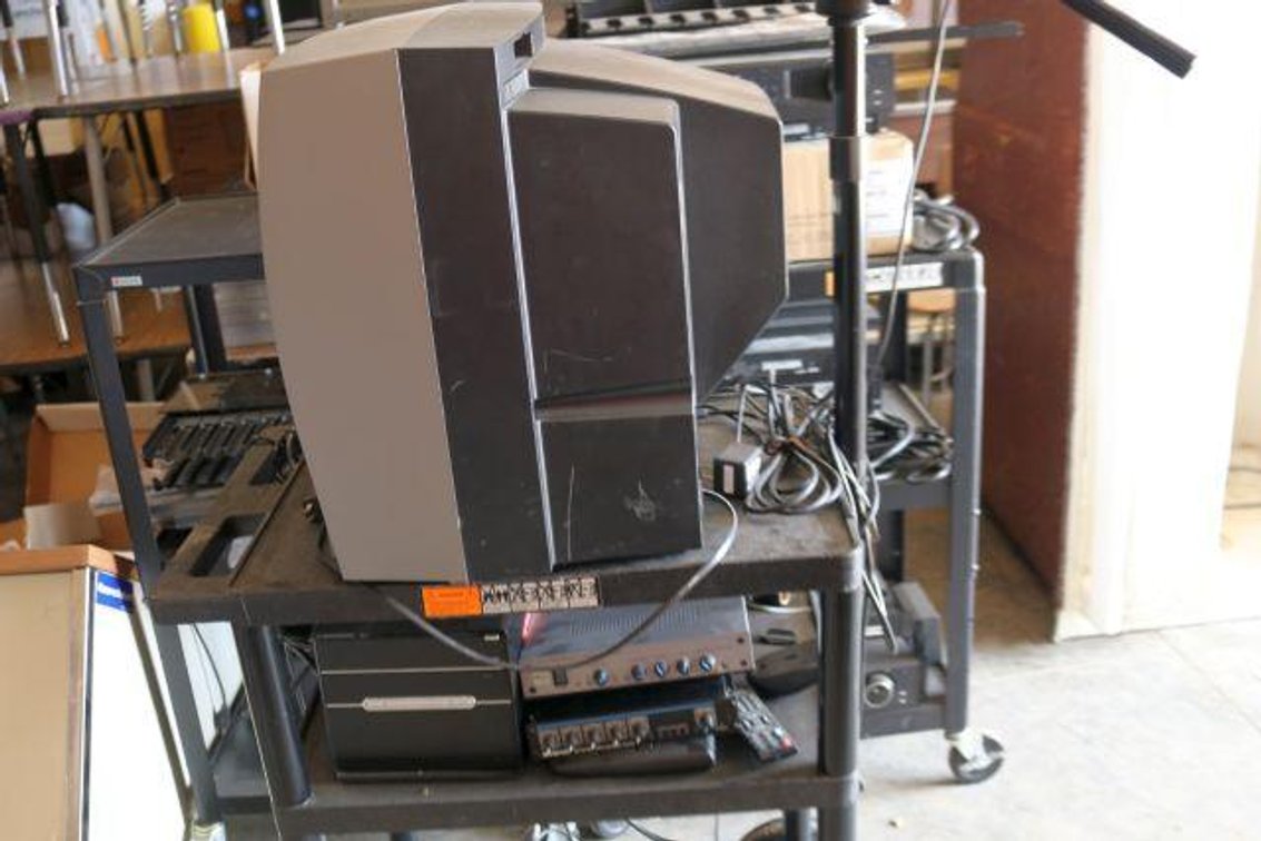 AUDIO/VISUAL EQUIPMENT W/ CARTS