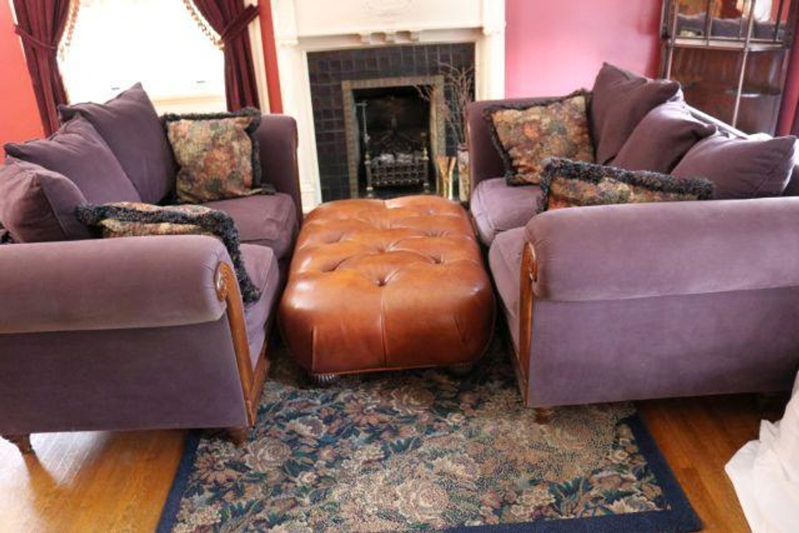 SOFAS AND OTTOMAN