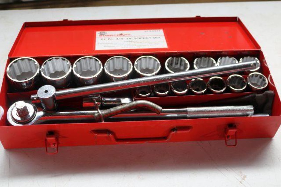 NAPA EVERCRAFT 3/4" DRIVE SOCKET SET