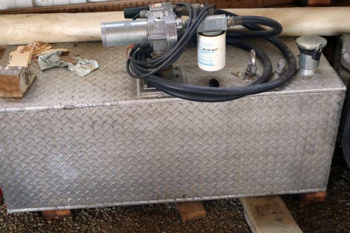 ALUMINUM FUEL TANK W/ PUMP
