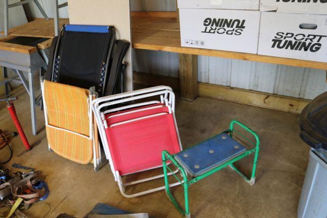 OUTDOOR CHAIRS & GARDEN SEAT