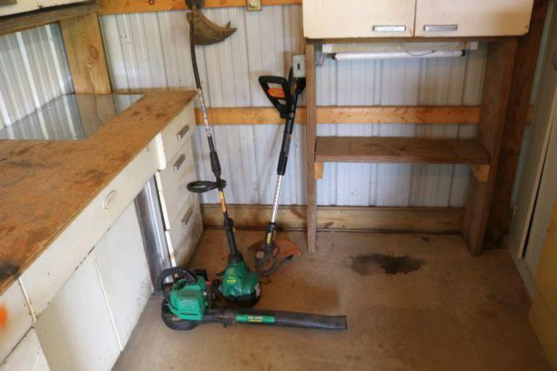 WEED TRIMMER & BLOWER