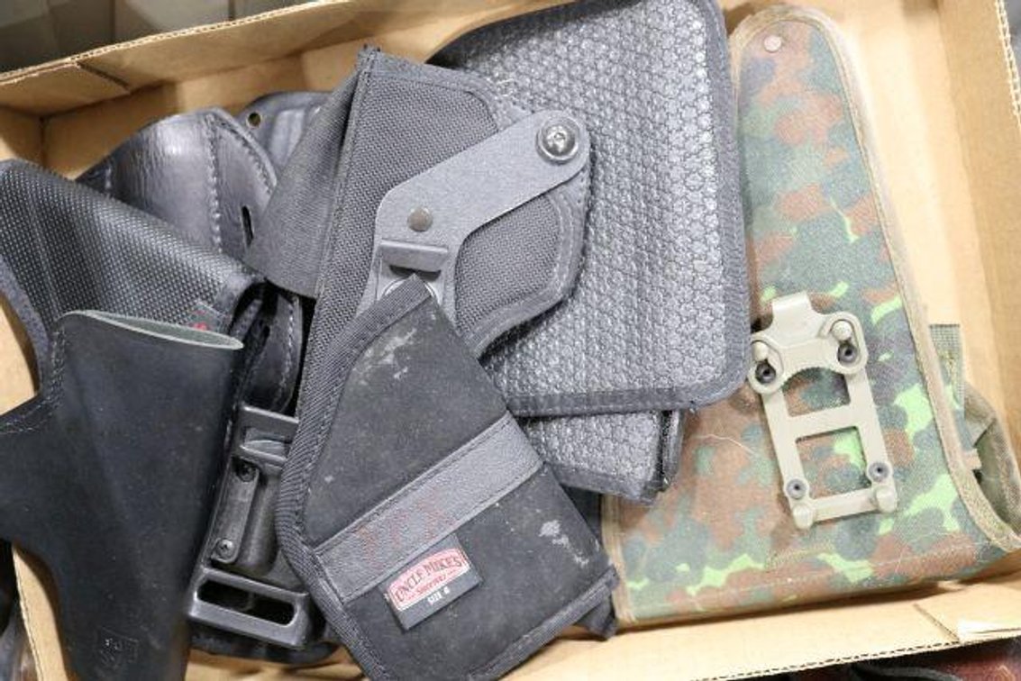 Image for GUN SAFES-HOLSTERS-AMMUNITION-BAYONETS