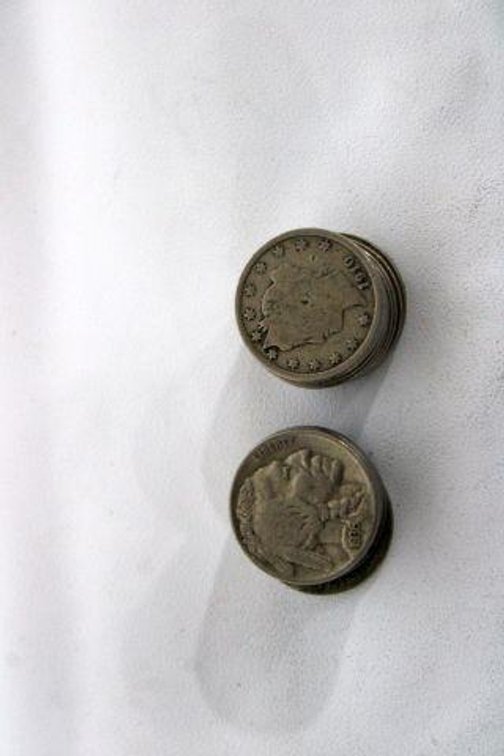 LIBERTY AND BUFFALO NICKELS