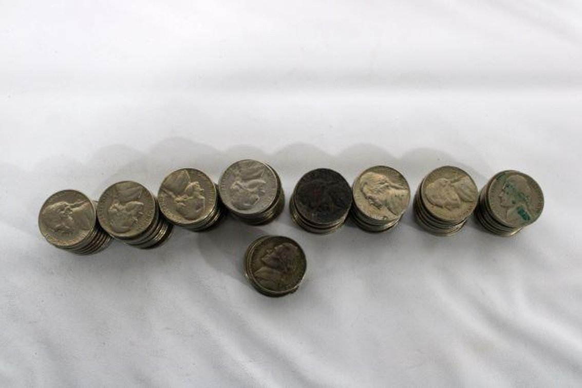 SILVER JEFFERSON NICKELS