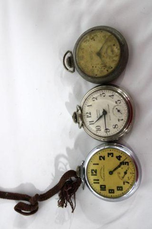 ARISTOCRAT RAILROAD SPECIAL, WESTCLOX SCOTTY, AND OTHER POCKET WATCH