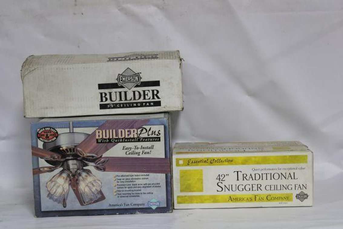 ASSORTED CEILING FANS