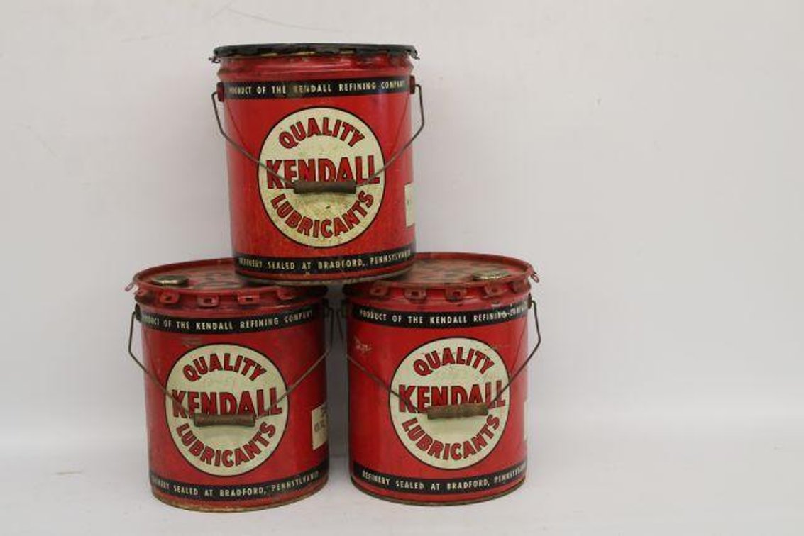 KENDALL OIL CANS 