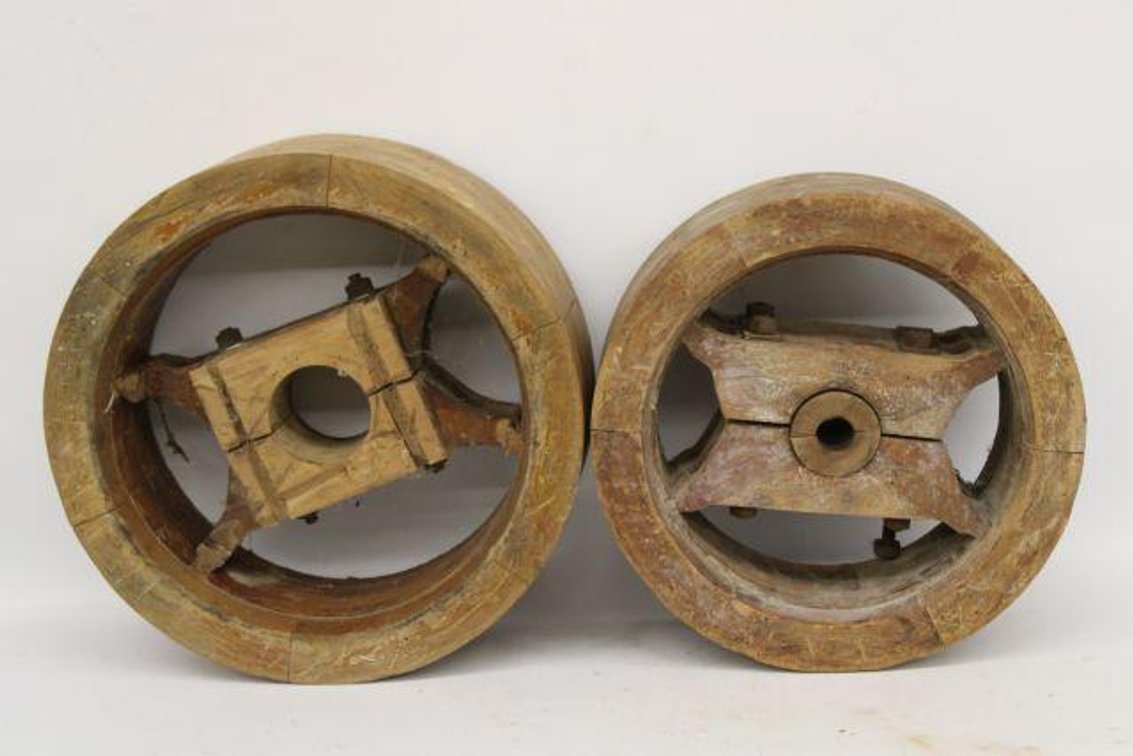 WOODEN WHEELS