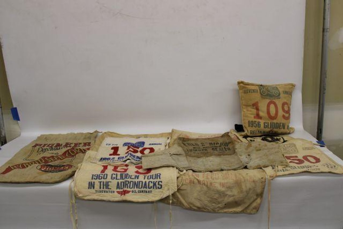 PRIMITIVE APRONS AND PILLOW