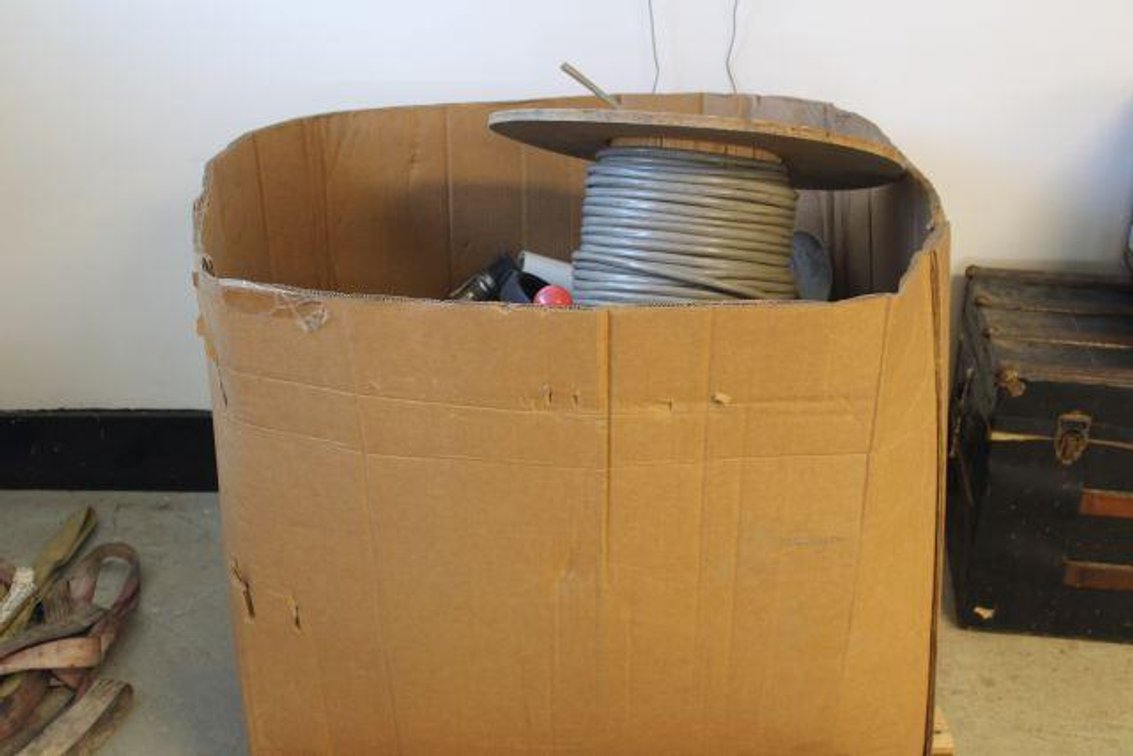 LARGE PVC FITTINGS AND WIRE 